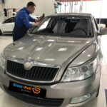 Замена автостекла на Skoda Octavia