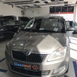 Замена автостекла на Skoda Fabia