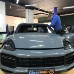 Замена автостекла на Porsche Cayenne