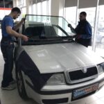 Замена автостекла на Skoda Octavia