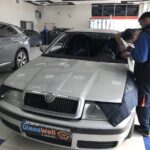 Замена автостекла на Skoda Octavia