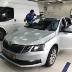 Замена автостекла на Skoda Octavia