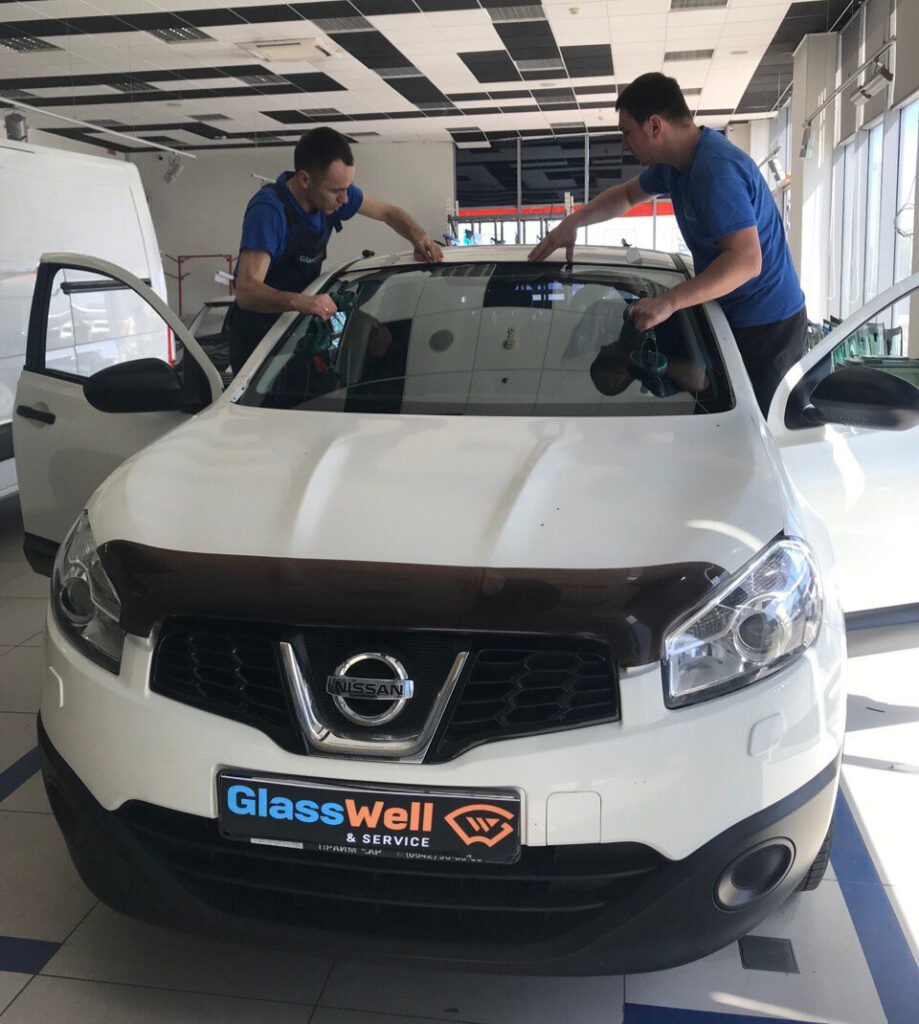 Заміна автоскла на Nissan Qashqai