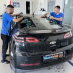 Замена заднего стекла на Chevrolet Volt