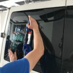 Замена заднего стекла на Ford Transit