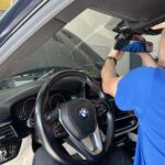 Замена автостекла на BMW 520