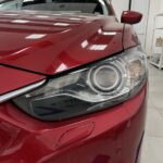 Полировка фар на Mazda 6