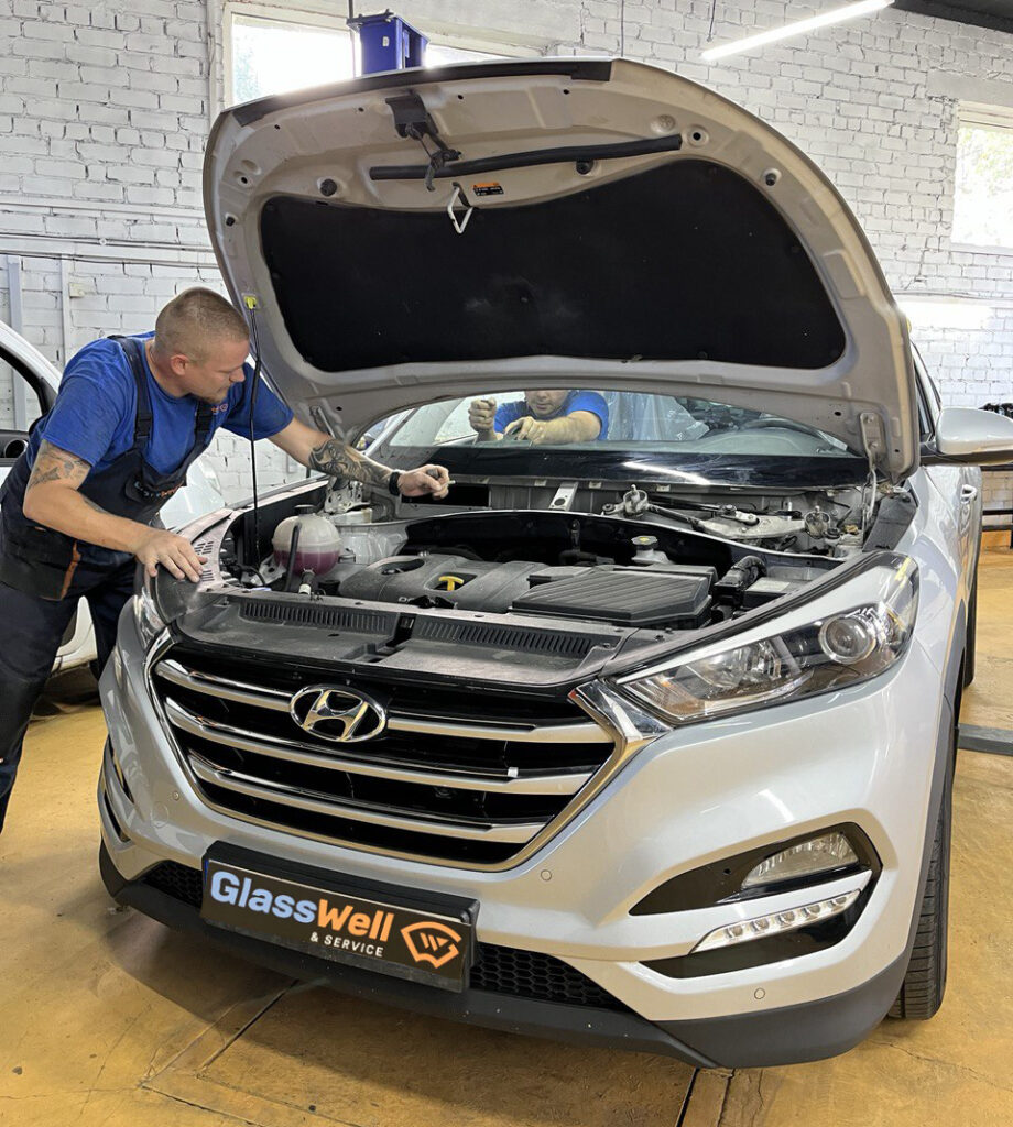 Заміна автоскла на Hyundai Tucson