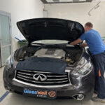 Замена автостекла на Infiniti FX 30d