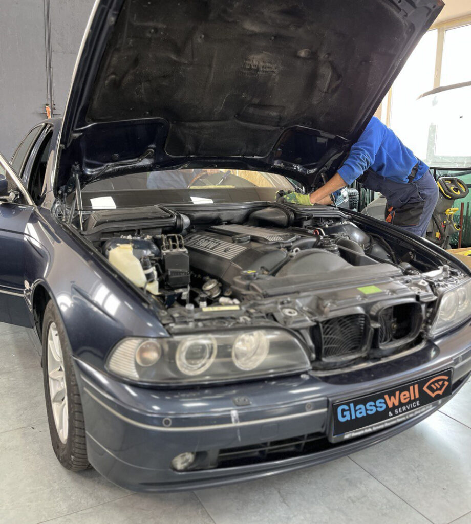 Замена автостекла на BMW E39